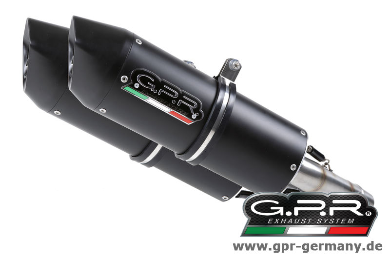 GPR FURORE NERO DUCATI 916 - SP - SPS - Racing - Senna 1994/99 MID KOMPLETTANLAGE MIT DOPPELSCHALLDÄ